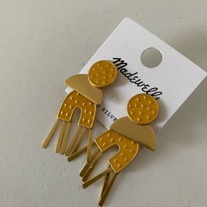 Never been worn Madewell earrings!